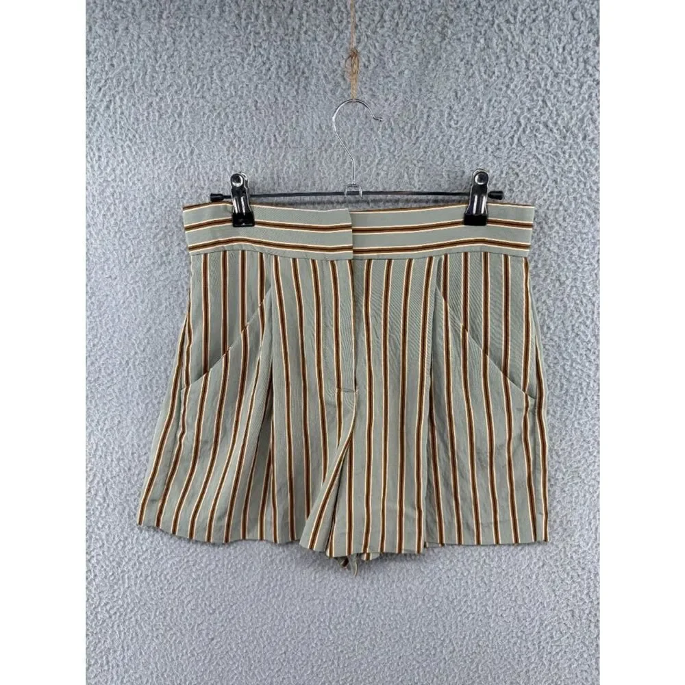 Veronica Beard Striped Matching Set Top XS Shorts 4